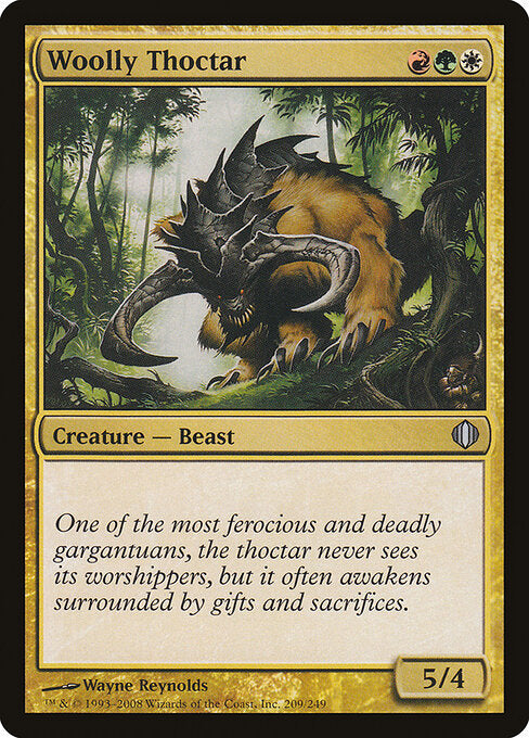 Woolly Thoctar - Shards of Alara - 209