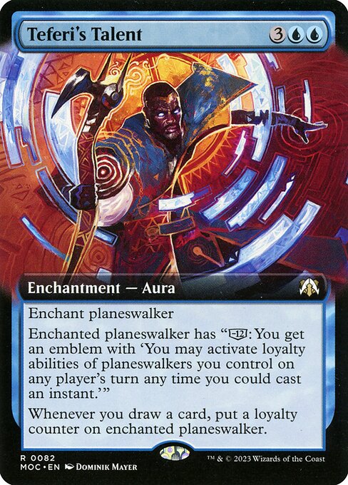 Teferi's Talent - March of the Machine Commander - 82