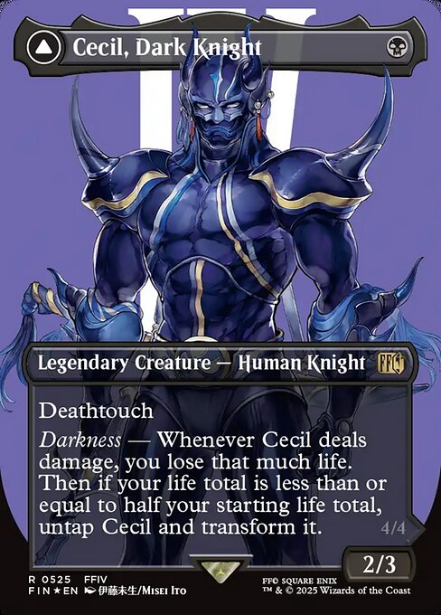 Cecil, Dark Knight // Cecil, Redeemed Paladin - Final Fantasy - 525
