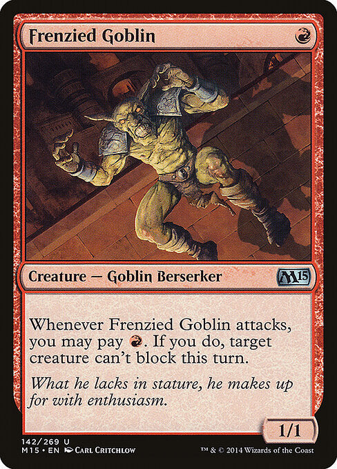 Frenzied Goblin - Magic 2015 - 142