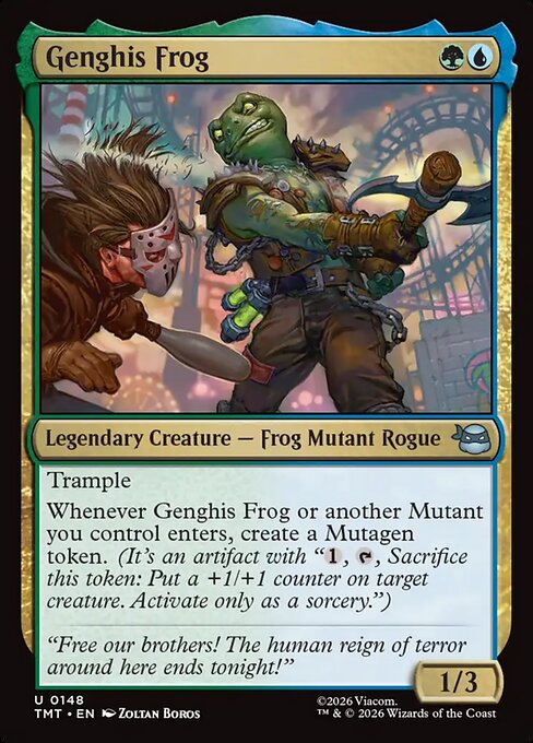 Genghis Frog - Teenage Mutant Ninja Turtles - 148