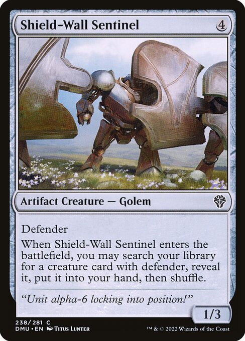 Shield-Wall Sentinel - Dominaria United - 238