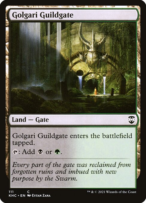 Golgari Guildgate - Kaldheim Commander - 111