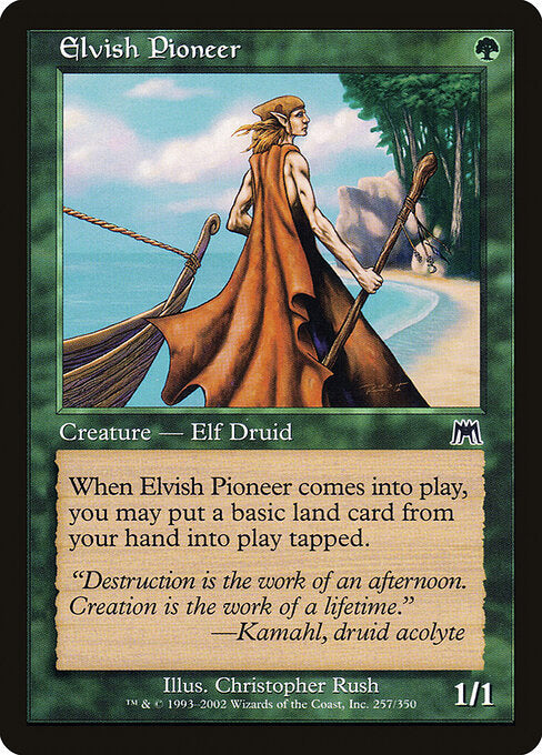 Elvish Pioneer - Onslaught - 257