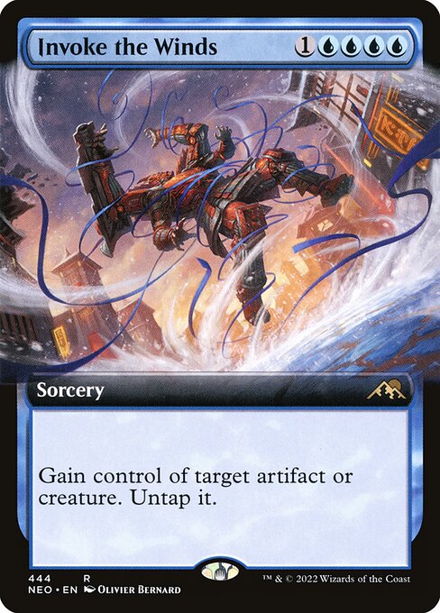 Invoke the Winds - Kamigawa: Neon Dynasty - 444