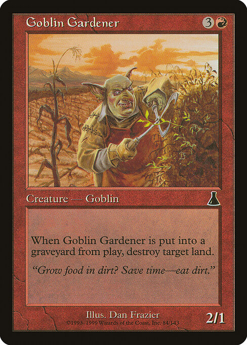 Goblin Gardener - Urza's Destiny - 84
