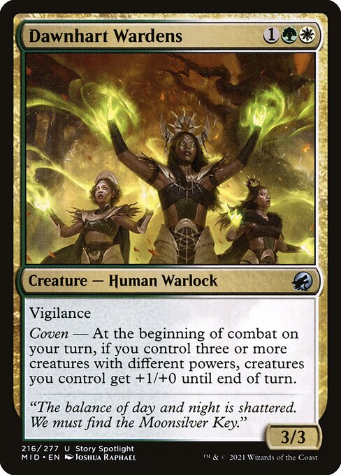 Dawnhart Wardens - Innistrad: Midnight Hunt - 216