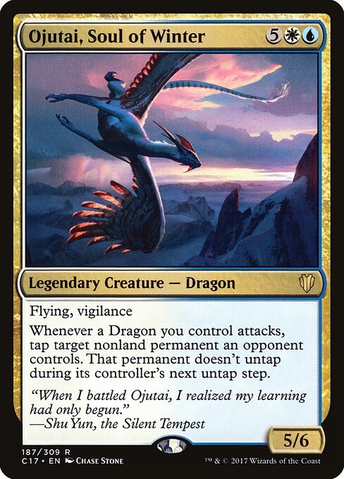 Ojutai, Soul of Winter - Commander 2017 - 187