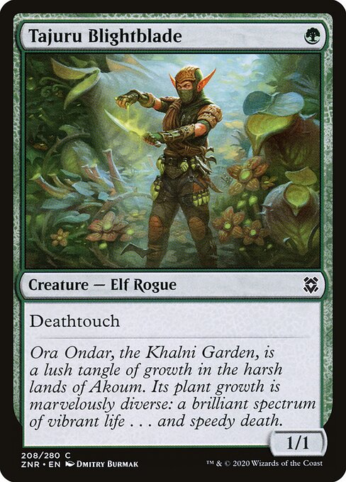 Tajuru Blightblade - Zendikar Rising - 208