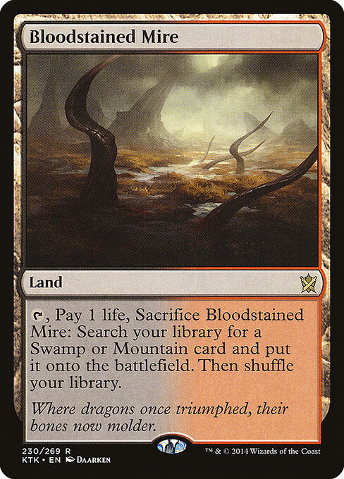 Bloodstained Mire - Khans of Tarkir - 230
