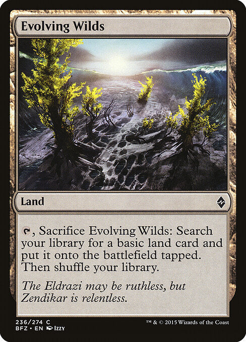 Evolving Wilds - Battle for Zendikar - 236