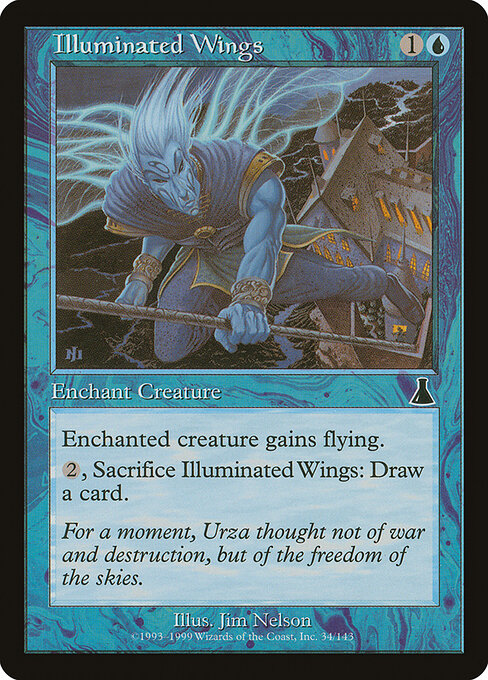Illuminated Wings - Urza's Destiny - 34