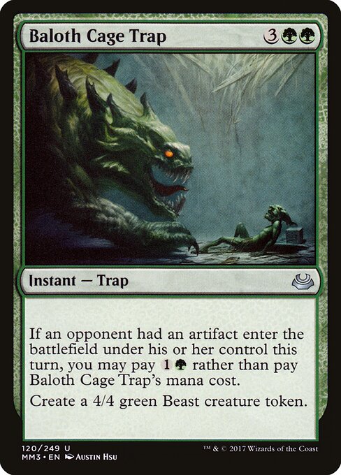 Baloth Cage Trap - Modern Masters 2017 - 120