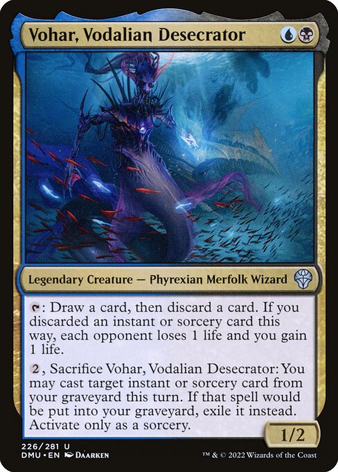 Vohar, Vodalian Desecrator - Dominaria United - 226