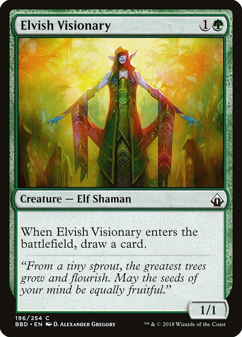 Elvish Visionary - Battlebond - 196