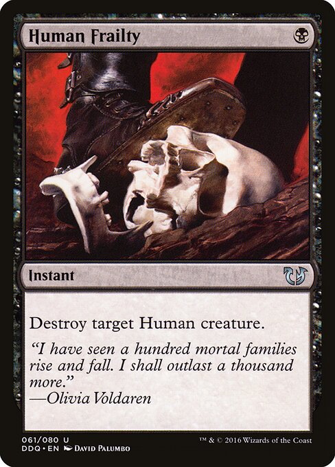 Human Frailty - Duel Decks: Blessed vs. Cursed - 61