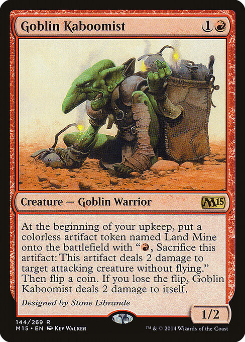 Goblin Kaboomist - Magic 2015 - 144