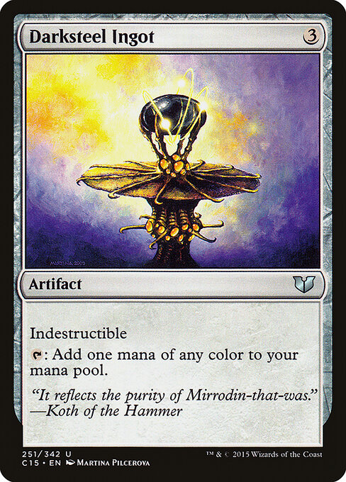 Darksteel Ingot - Commander 2015 - 251