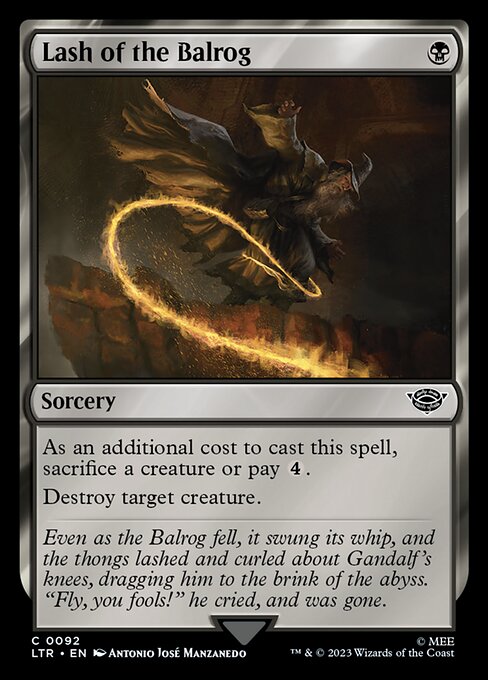 Lash of the Balrog - The Lord of the Rings: Tales of Middle-earth - 92