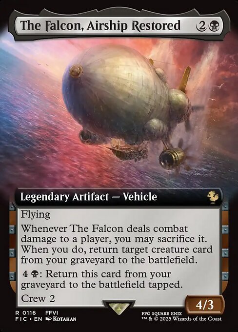 The Falcon, Airship Restored - Final Fantasy Commander - 116