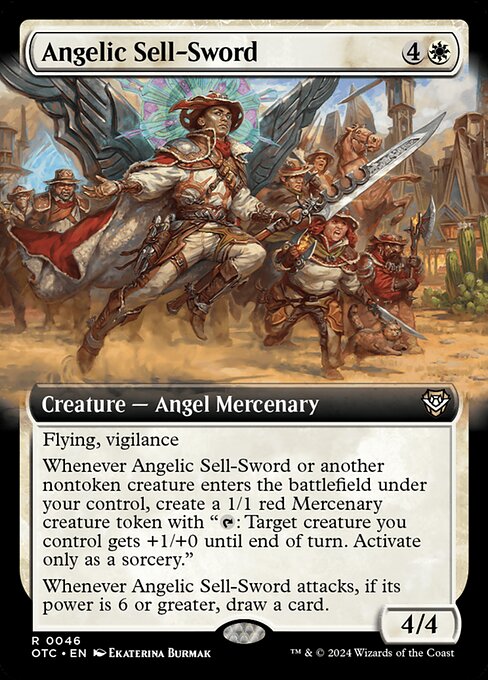 Angelic Sell-Sword - Outlaws of Thunder Junction Commander - 46