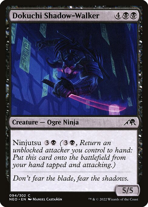 Dokuchi Shadow-Walker - Kamigawa: Neon Dynasty - 94