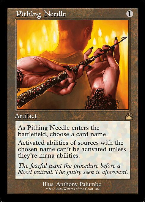 Pithing Needle - Ravnica Remastered - 463