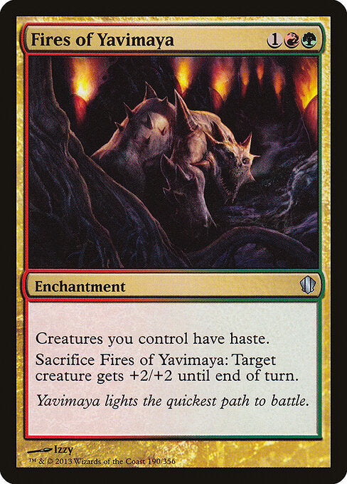 Fires of Yavimaya - Commander 2013 - 190