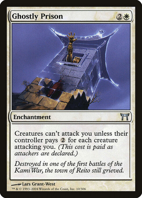 Ghostly Prison - Champions of Kamigawa - 10