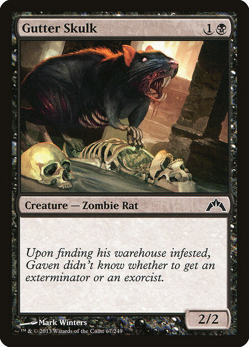 Gutter Skulk - Gatecrash - 67