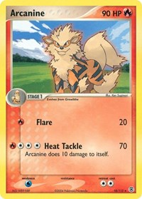 Arcanine - EX FireRed & LeafGreen - 18/112