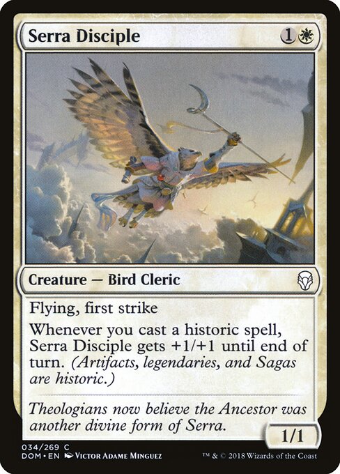Serra Disciple - Dominaria - 34