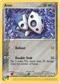 Aron - 25/109 - EX Ruby and Sapphire - 25/109