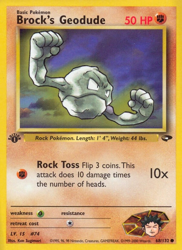 Brock's Geodude (068/132) (G2)