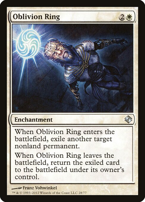 Oblivion Ring - Duel Decks: Venser vs. Koth - 28