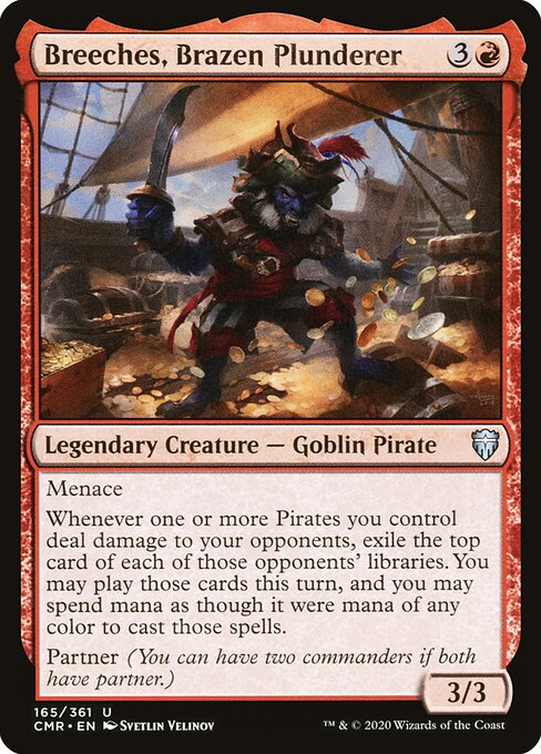 Breeches, Brazen Plunderer - Commander Legends - 165