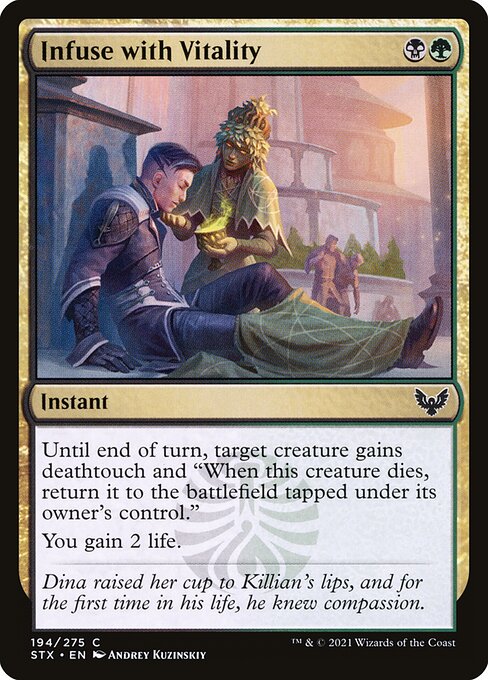 Infuse with Vitality - Strixhaven: School of Mages - 194