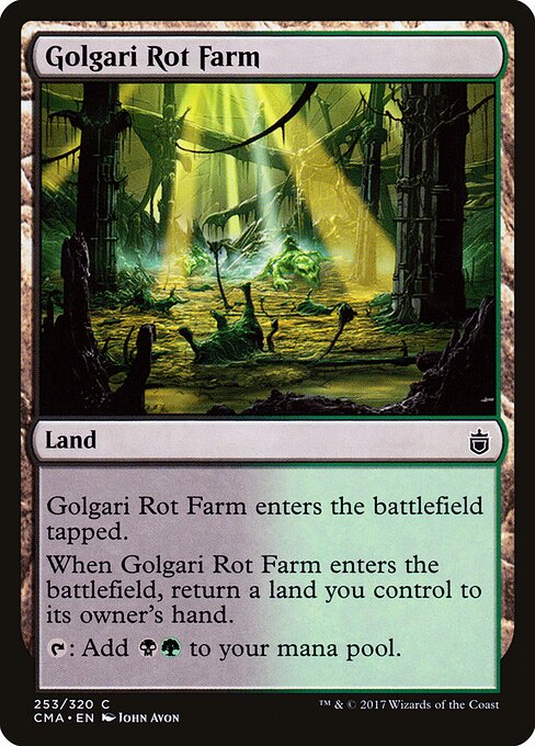 Golgari Rot Farm - Commander Anthology - 253