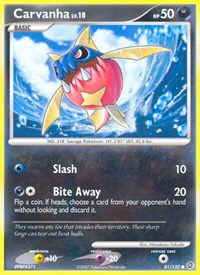 Carvanha - Secret Wonders - 81/132
