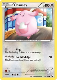 Chansey (80) - Dark Explorers - 80/108