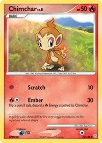 Chimchar - Diamond and Pearl - 76/130