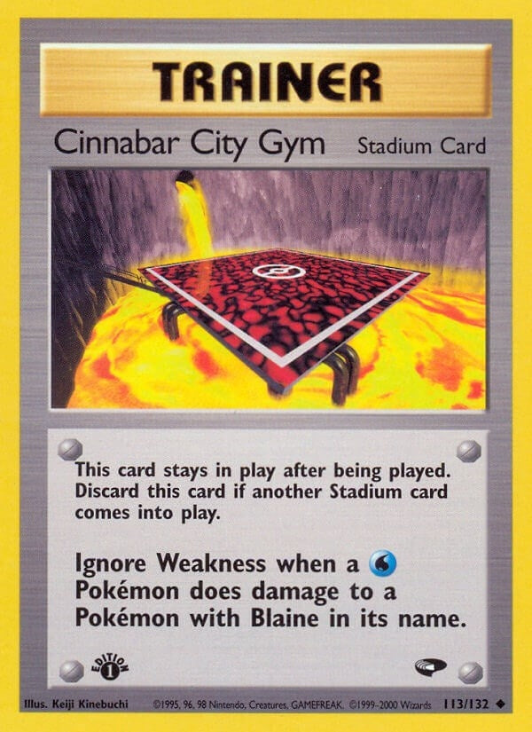 Cinnabar City Gym (113/132) (G2)