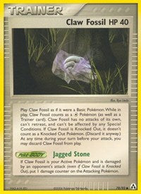 Claw Fossil - EX Legend Maker - 78/92