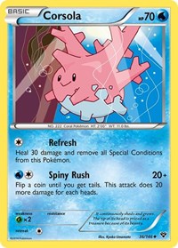 Corsola - XY Base Set - 36/146