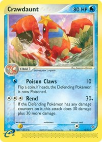 Crawdaunt - 13/97 - EX Dragon - 13/97