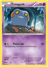 Croagunk - Legendary Treasures - 62/113