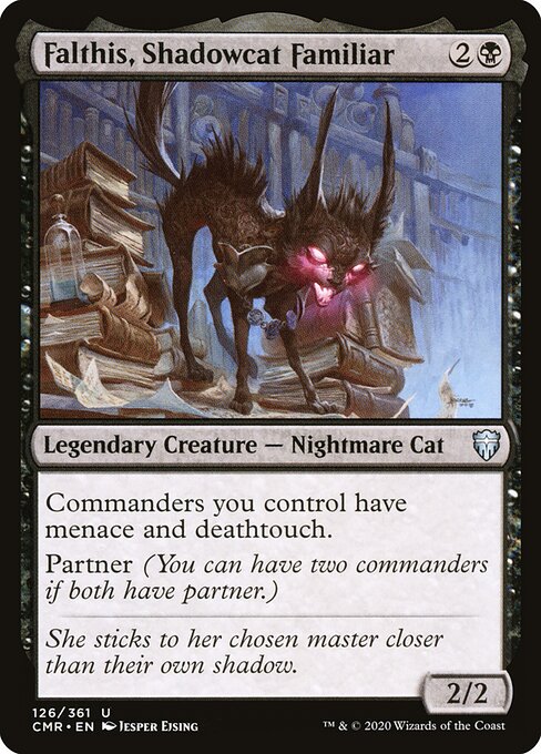 Falthis, Shadowcat Familiar - Commander Legends - 126