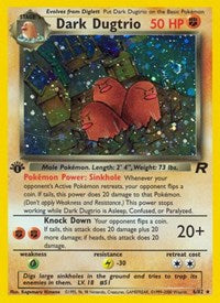 Dark Dugtrio (6) - Team Rocket - 06/82