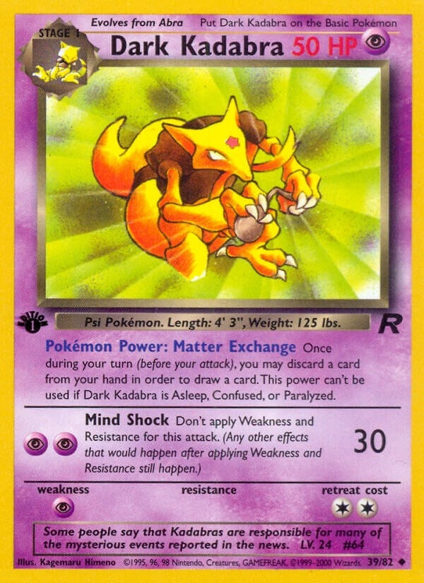 Dark Kadabra (39/82) (TR)