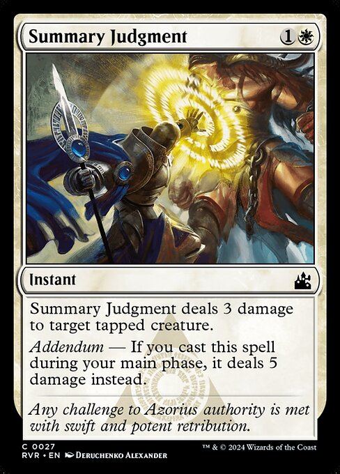 Summary Judgment - Ravnica Remastered - 27